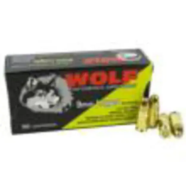Wolf Performance 9Mm 124Gr Fmj Brass Plated Steel Case 50/Rd