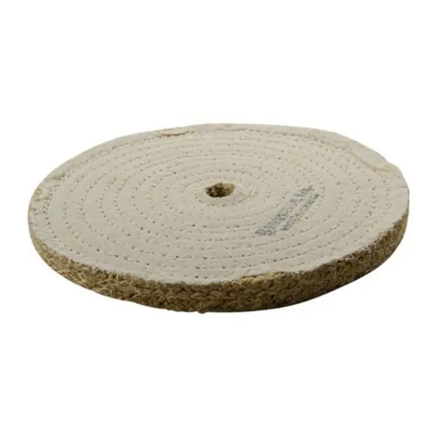 Sisal Polishing Wheel, 8'' X .375'', 5/8'' Arbor