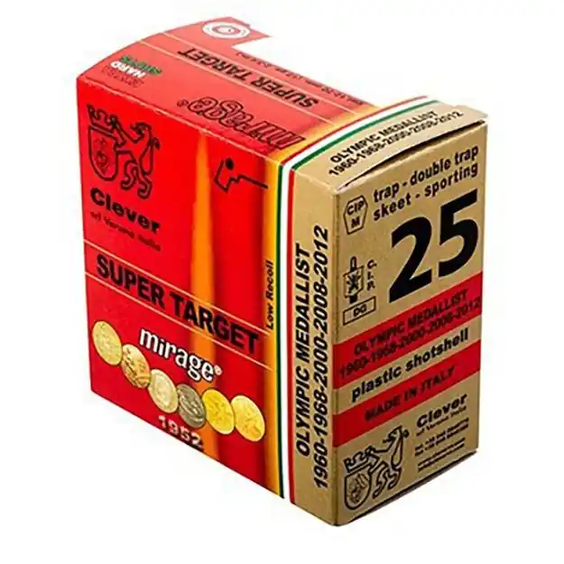 T1 Standard Target 12 Gauge 1Oz #8 Shot 1250 Fps 25/Box