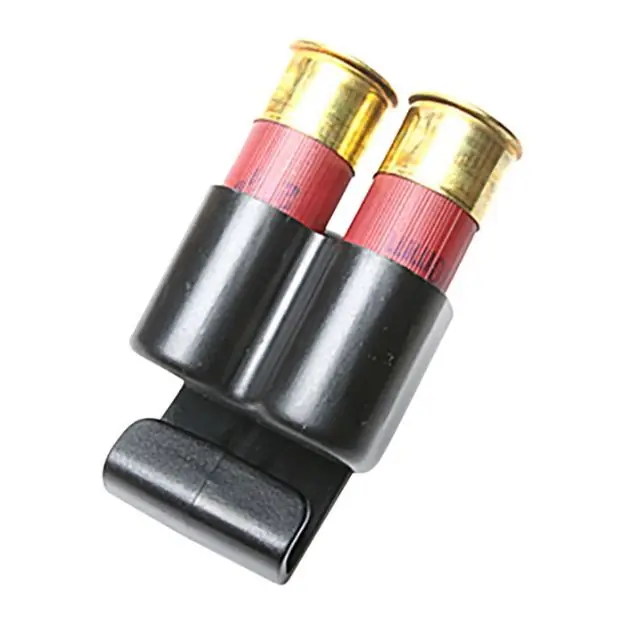 Belt Clip Shotshell Holder 2-Rounds 12Ga