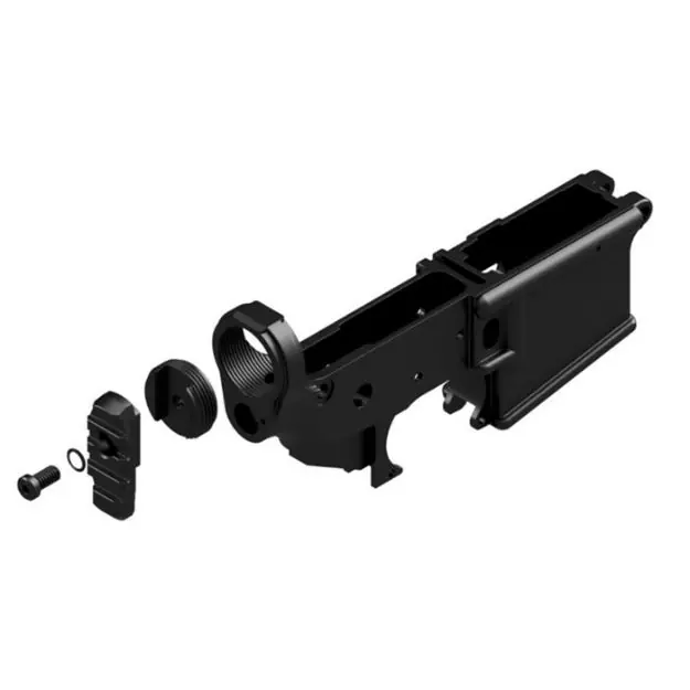 KNS AR/MCX STOCK ADAPTER WITH FLANGE