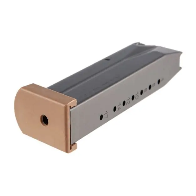 Beretta Magazine M9a3 9Mm Luger 17Rd Tan Steel