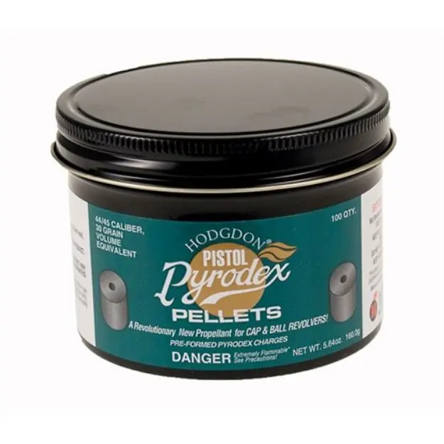 Hodgdon Pyrodex 30Gr Pellets 44 Cal Pistol 100Pk 12Pk/Cs