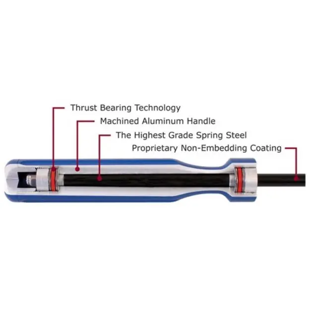 17-20 Caliber 30'' 5-40F Cleaning Rod