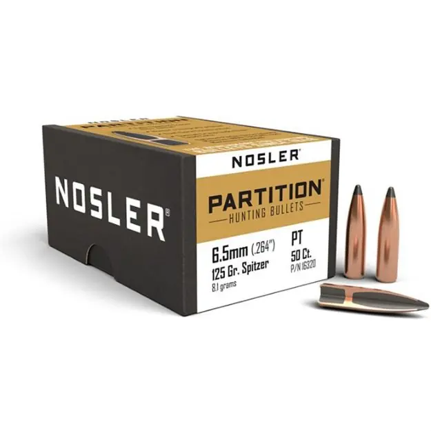 Partition 6.5Mm (0.264'') Fb Spitzer 125Gr 50/Box