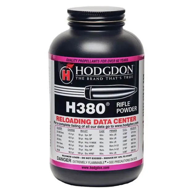 Hodgdon H380 1Lb Can 10Can/Cs