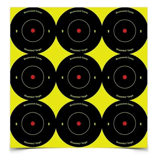 B/C SHT-N-C RND BULLSEYE TGT 108-2"