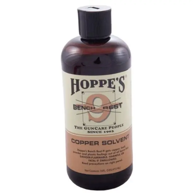 Hoppes Br#9 Benchrest Solvent 16Oz. Bottle
