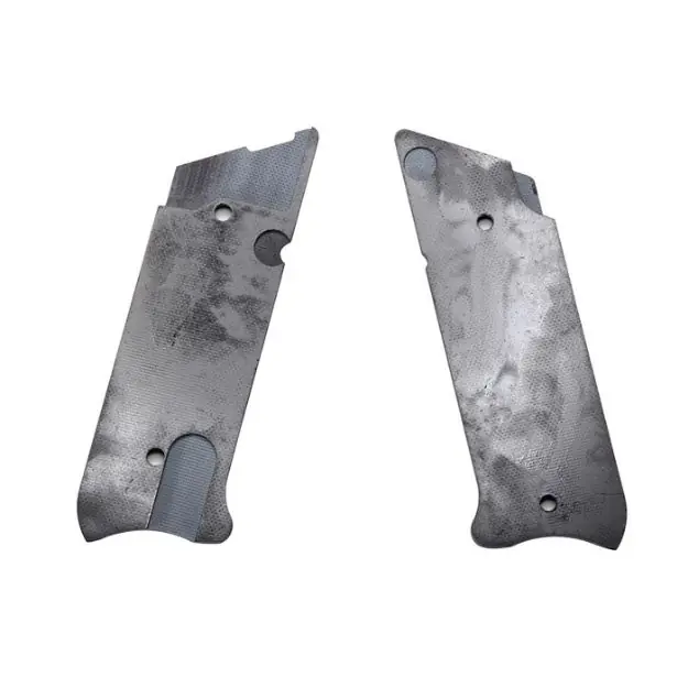 Ruger Mkiv G10 Grips Gray/Black Checkered
