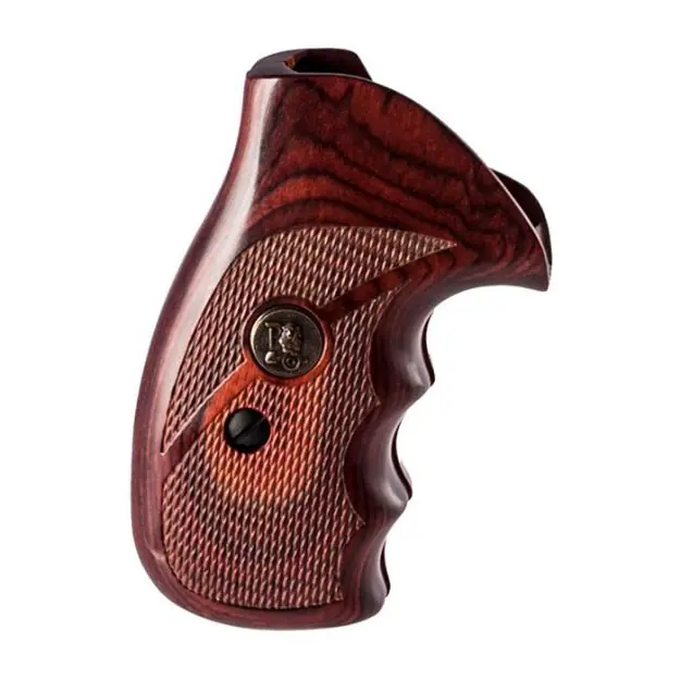 Pachmayr Laminated Wood Grips S&W K&L-Frame Rnd Butt Rosewd