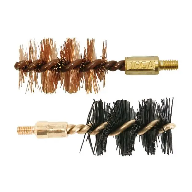 Otis Bore Brush .16 Ga 2-Pack 1-Nylon 1-Bronze 8-32Mm Thread