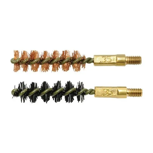 Otis Bore Brush .35 Cal 2-Pk 1-Nylon 1-Bronze 8-32 Thread