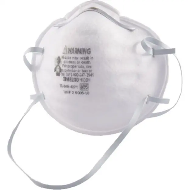 3M N95 Filter Mask, 10/Pack