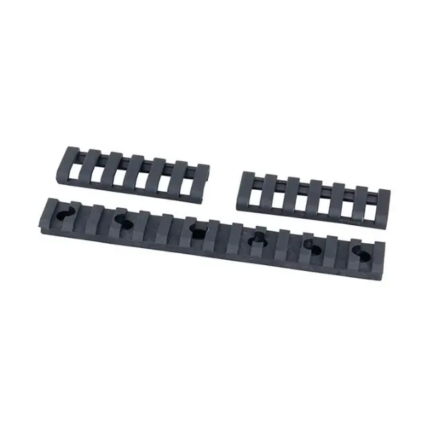 Direct Thread Universal Rail Picatinny Polymer Black 5.62''