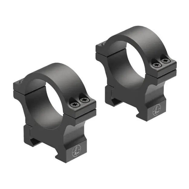 Leupold Rings Open Range Cross-Slot 1" Medium Matte