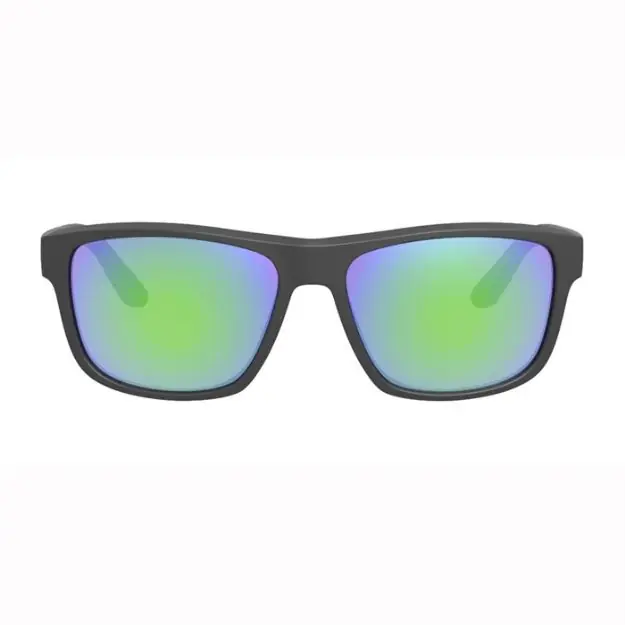 Matte Black Emerald Mirror Katmai Shooting Glasses
