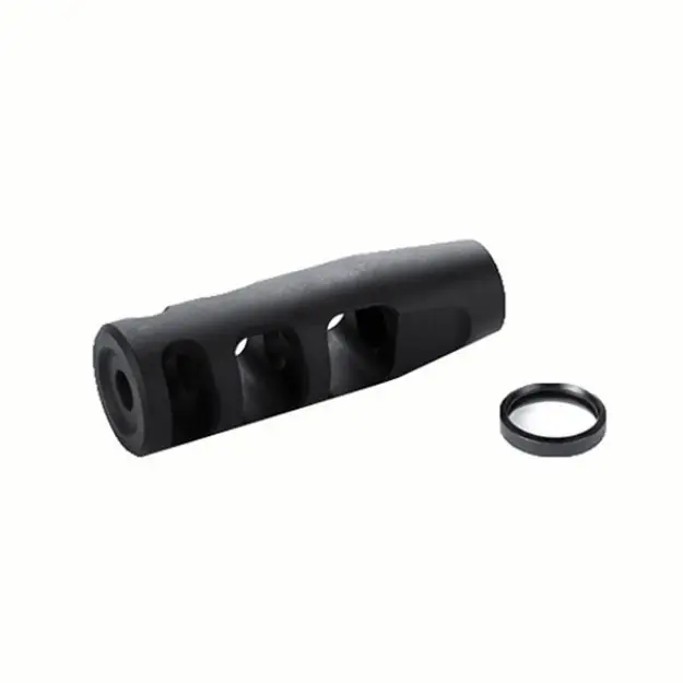 3-Port Compensator 30 Caliber 5/8-24 Steel Black