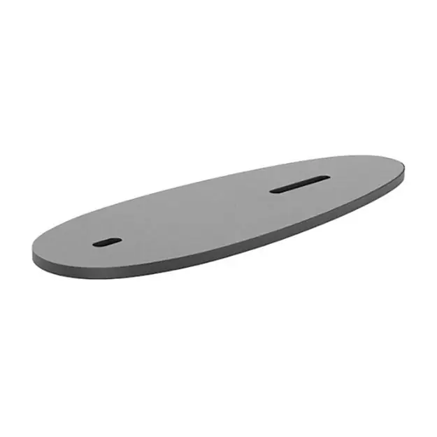 1/8'' Stock Spacer Black Plastic