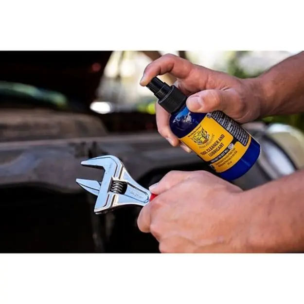 Tool Cleaner And Lubricant, 8Oz Spray Bottle