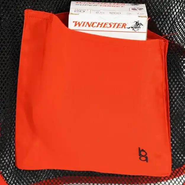 Full Mesh Dual Pad Shooting Vest Orange S