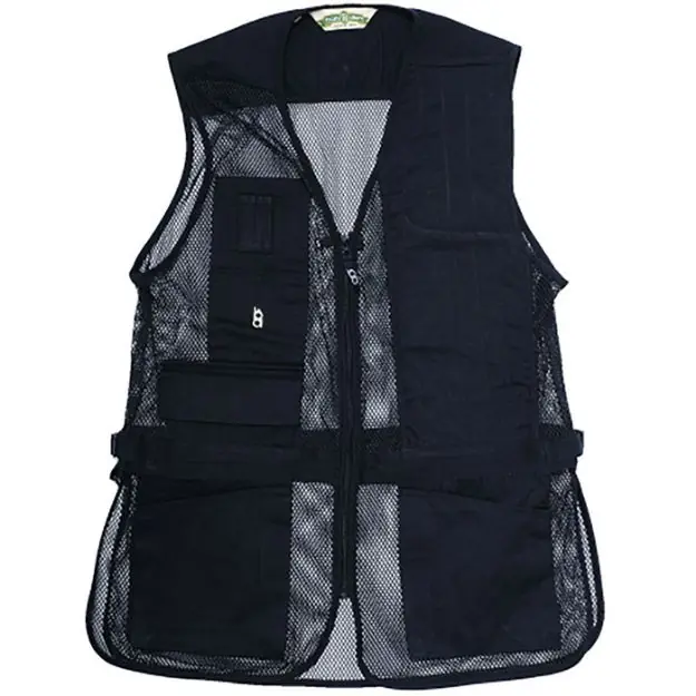 Full Mesh Shooting Vest Black Rh 3Xl