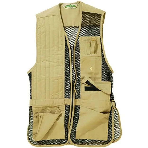 Full Mesh Shooting Vest Khaki Rh 2Xl
