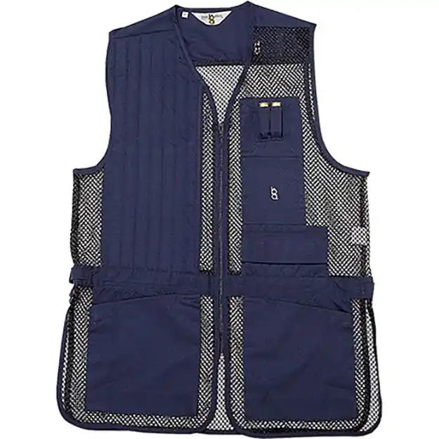 Full Mesh Shooting Vest Navy Rh Xl