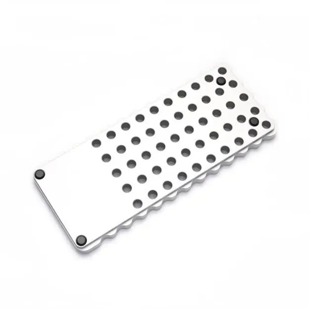 Billet Loading Block 0.452'' Clear Anodized
