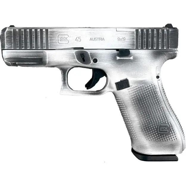 Glock 45 Gen5 Mos 9Mm 4.02''Bbl (3)17Rd Distress Stormtrooper