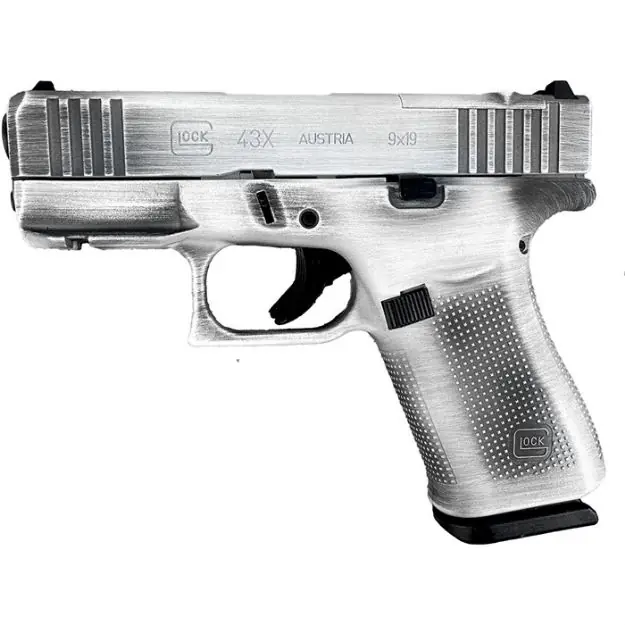 Glock 43X Mos 9Mm 3.41''Bbl (2)10Rd Distressed Stormtrooper
