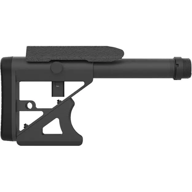Ud Adjustable Butt Stock Medium W/2 M-Lok Slots Blk Anodized