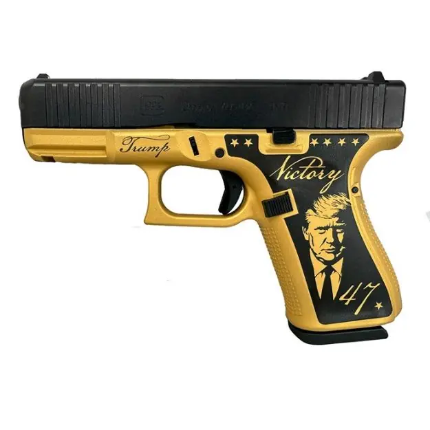 Glock 19 Gen5 9Mm 4.02'' Bbl (3)15Rd Trump Victory/Golden Age