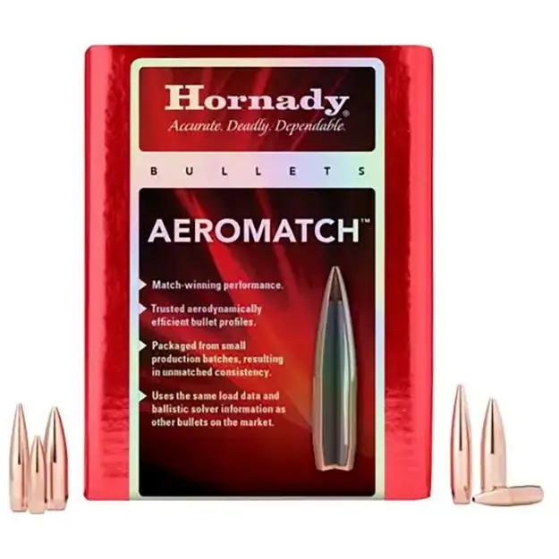 Hornady Bullets 30 Cal .308 168Gr Hpbt 500Ct 6Bx/Cs