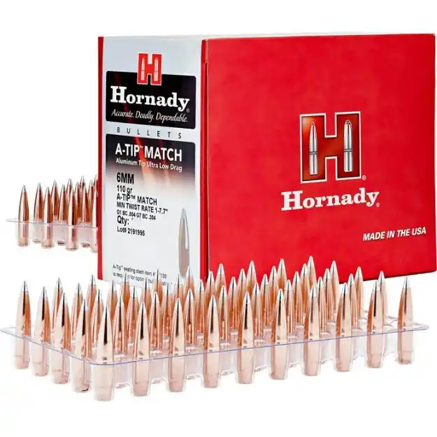 A-Tip Match 6.5Mm/264 (0.264'') 135Gr Aluminum Tip-Bt 500/Bx