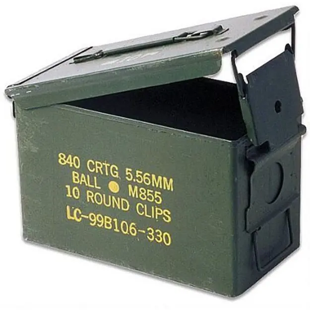 Gi 50 Caliber Ammo Can Green - Used