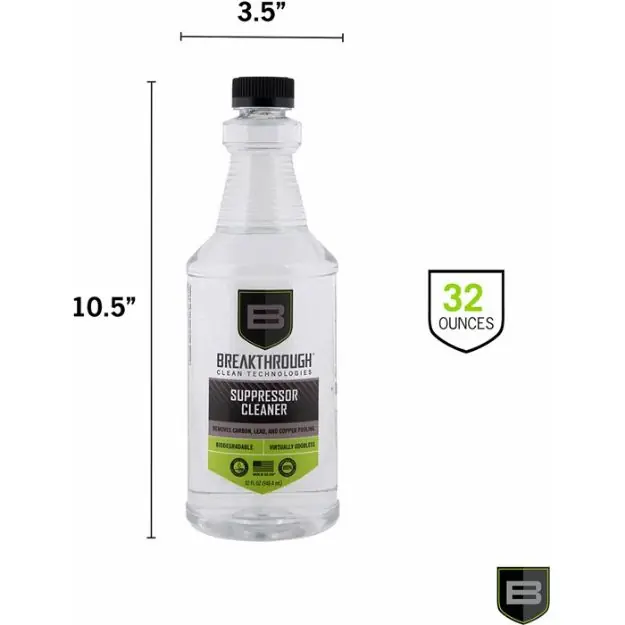 Breakthrough Suppressor Cleanr 32Oz Clear