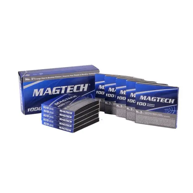 Pr-Lp Large Pistol Primers 1000/Box