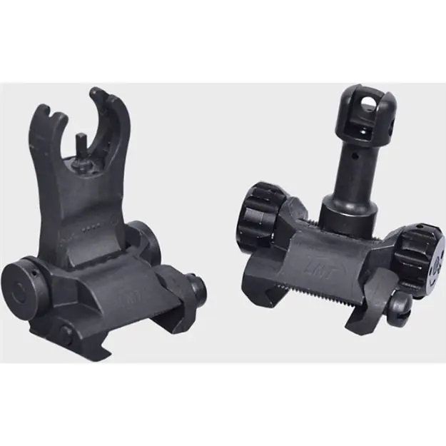 Flip-Up Battle Sights For 5.56Mm & 7.62Mm Black