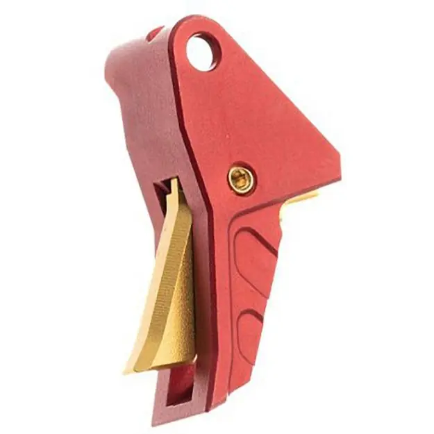 I.T.T.S. Trigger For Springfield Echelon Red W/Gold Screw