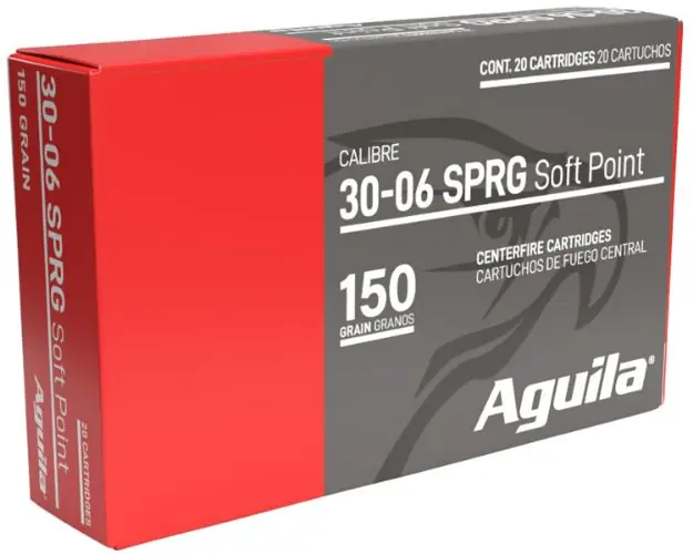 AGUILA 30-06 SPRG 150GR SP 20/200