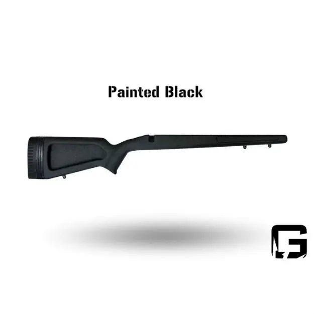 Eagle Long Action Right Hand Rifle Stock Painted Black