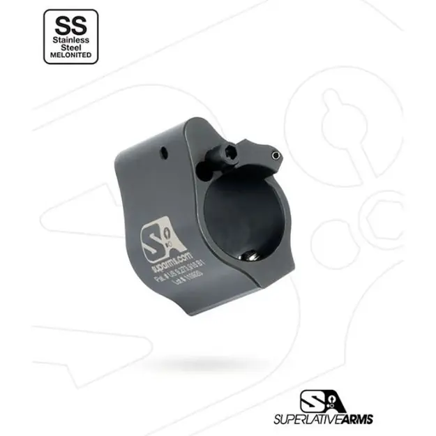 Di Builders Kit With Solid .625'' Gas Black Midlength Rh