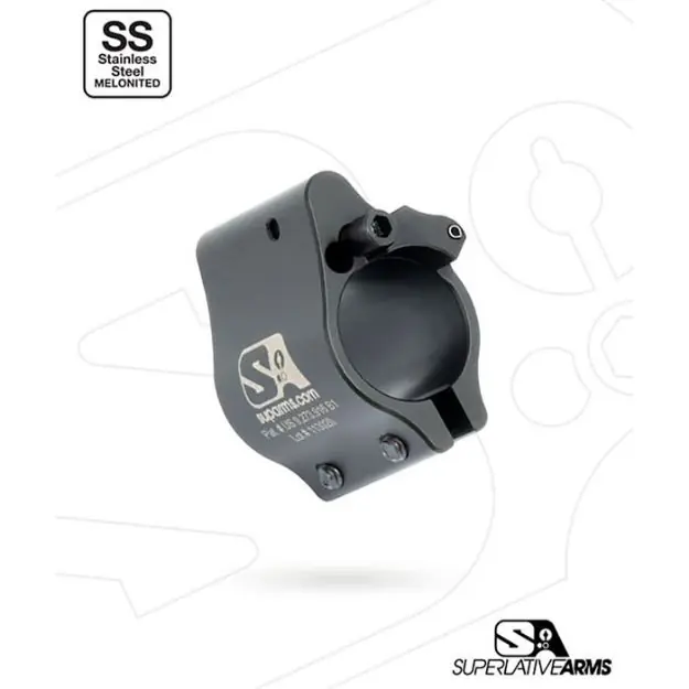 Di Builders Kit With Clamp On .625'' Gas Black Rifle Rh