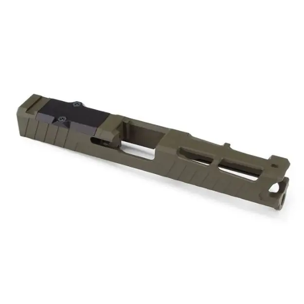 Zps.4 Slide Glock 17 Gen 3 9Mm Luger Optic Ready Od Green