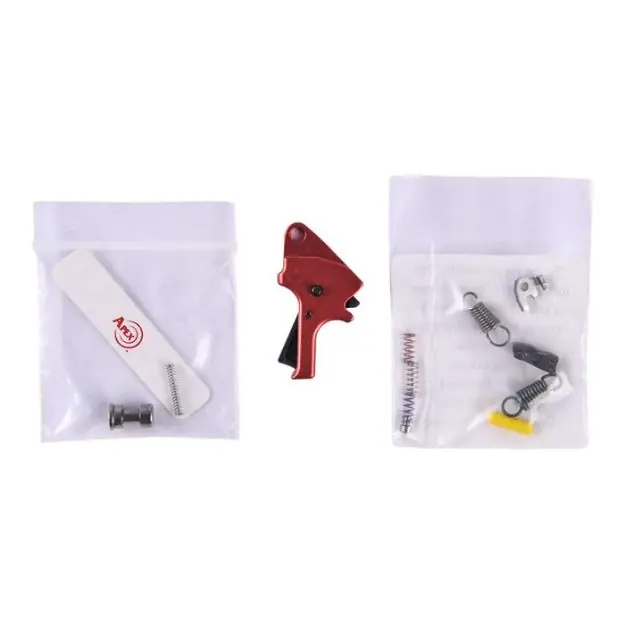 Flat Face Forward Set Trigger Kit Aluminum S&W M&P M2.0 Red
