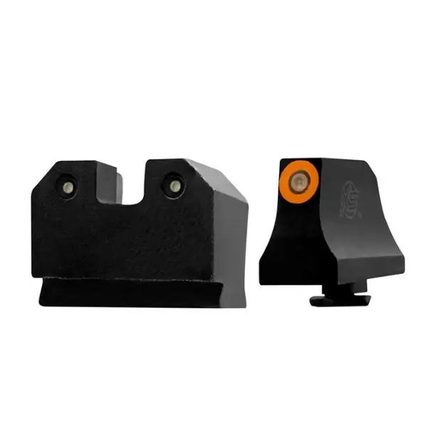 Xs R3d For Glock 43X/48 3-Dot Green Tritium Set Orange Ring