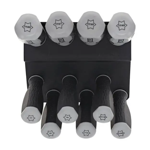 WHEELER 10PC TORX BENCH DRIVER SET