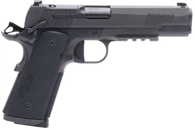 Sig 1911 X 45Acp 5" Xray3 Or (2)8Rd G10 Steel Black