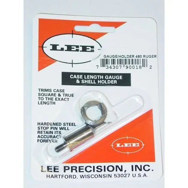 Lee Length Gauge/Shellholder 8.6 Blackout