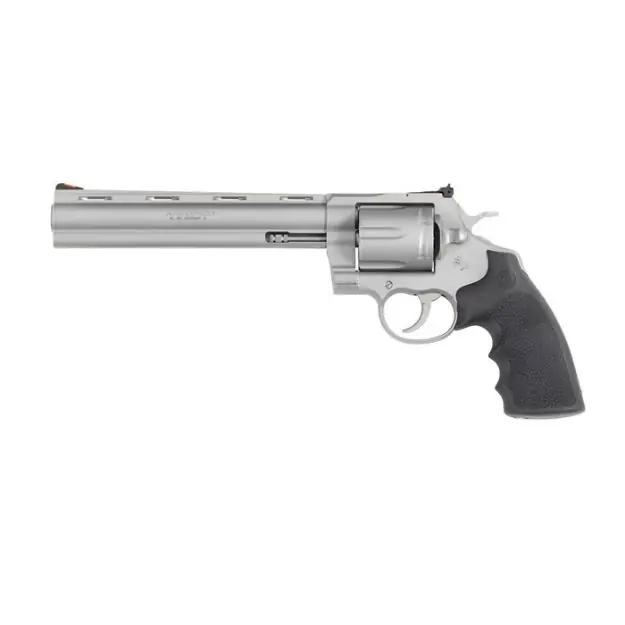 Colt Anaconda 44Mag 8" 6Rd Matte Stainless Hogue Grips<